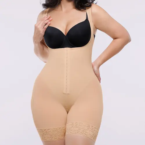 Shapellx BOOT-YEAH AirSlim Extreme Compression Open Bust Bodysuit