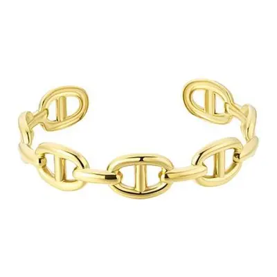 Stately Steel Stainless Steel Knot Cuff Bangle Bracelet