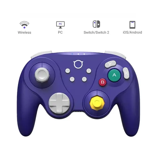 NYXI Warrior Lite Retro Esports Controller, Bluetooth Gaming Accessory with Turbo Function, 600mAh Rechargeable Battery for Switch, Switch2, PC, iOS Smartphone, Android Devices, Accessories, Switch Accessories,back to school,back to school haul,sohochic
