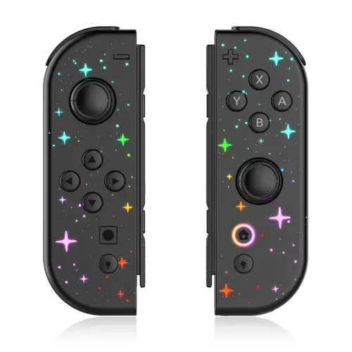 JORREP Upgraded Dual Controllers for Switch - Controller Design Digital Wireless Handheld Gamepad Wireless Joystick (Black Friday, TikTok Shop Back to School),back to school,back to school haul,sohochic
