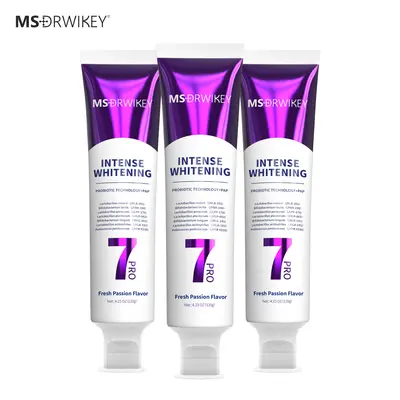 MS-DRWIKEY 3-Piece Toothpaste Set – Effective Teeth Whitening, Enamel Repair & Fresh Breath