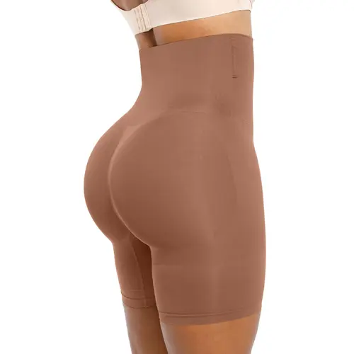 SHAPELLX Shapewear Sculpting Shorts for Women Seamless High Waisted Body Shaper Thigh Slimming Underwear
