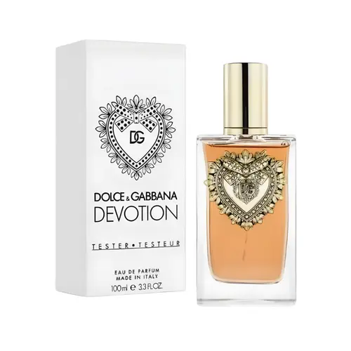 Dolce & Gabbana Devotion Eau de Parfum for Women - 3.3 oz Aromatic Chic Gourmand, Citrus Gourmand Vanilla, Citrus Scented Long Lasting Fragrance with Candied Lemon, Panacotta, Vanilla