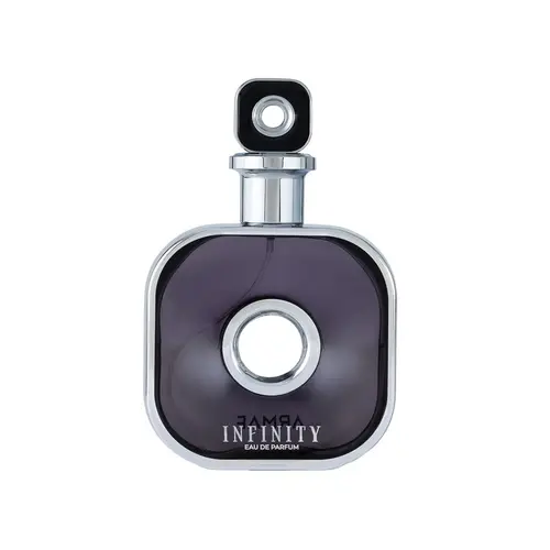 ARMAF Infinity Silver Eau de Parfum for Men 3.6 oz | Fresh aromatic‑woody clarity with a deep amber‑musk masculine trail
