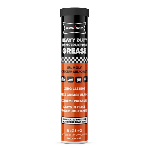 Prolube Heavy Duty Construction Grease for Extreme Conditions Long Lasting Shock Load Protection