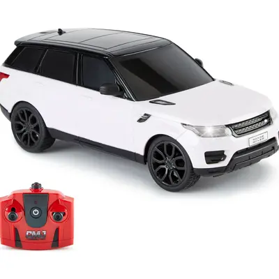 CMJ RC Cars White Range Rover Remote Control Radio SUV Vehicle