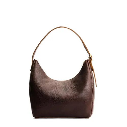 Portland Leather Aspen Slouchy Shoulder Bag - Soft Pebbled Leather Tote for Women & College