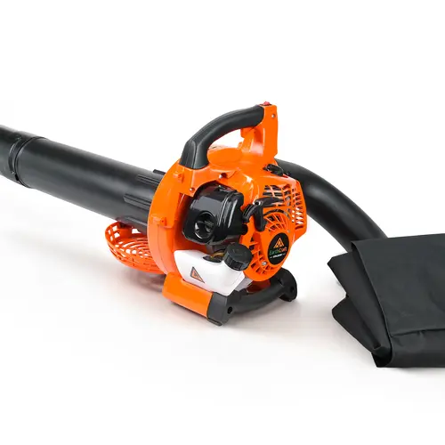 3-in-1 26CC Gas Leaf Blower & Leaf Vacuum Mulcher ，Handheld Light Blower 450CFM 200MPH Gas Powered Leaf Blower for Lawn and Yard Care, Low Vibration 2-Cycle Engine Performance