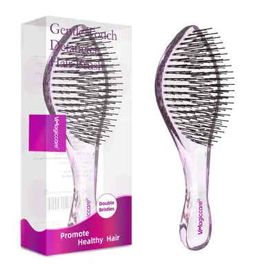 2026 Must-Have HighQuality VMAGICCARE Hairbrush - Hair Tool, Dual-Level Teeth for Effortless Detangling, Long-Lasting Scalp Comb for Wet & Dry Textured/Curly Hair, back to school