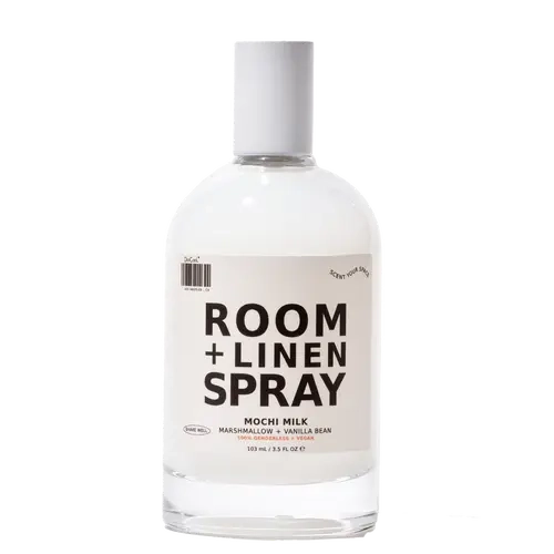 DedCool Mochi Milk Room & Linen Spray | Soft, Airy Gourmand Marshmallow & Peach Nectar Scent for Bedroom