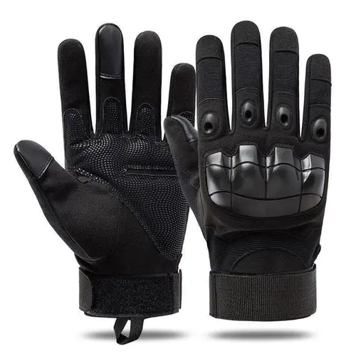 Tactical Full Finger Gloves - Men's Dirtbike Off Road Biker Gear, Soft Knuckle Protection, Touch Screen Compatible, Non-Slip, Breathable, Shock-Proof Anti-Injury, Lumbering Outdoor Sports Work Gloves, Father Gifts,sohochic