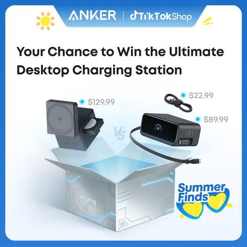 [limited offer]Anker Desktop Essentials Blind Box | Power Bundle, Space-Saving, Fast Charging#DealsForYouDays sohochic