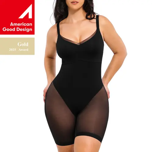 Shapellx BOOT-YEAH MeshSmooth Butt-Lifting Bodysuit Shapewear Womenswear