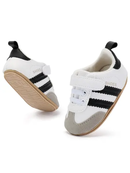 Baby Learning Shoes Infant Shoes Newborn Comfy Shoes Toddler Walking Shoes Baby Boy Girl Sneakers First Walking Shoes Lightweight Durable Slippers for 6 9 12 18 months Indoor Outdoor Baby Classic Shoes Prewalker Shoes for 0-1-1.5yrs old#backtoschool, Baby