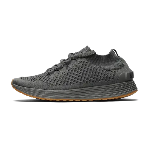 NOBULL Women's Allday Knit Shoe in Green Slate - Everyday Walking Sneaker, Comfortable Slip-On Shoe, Casual Trainer