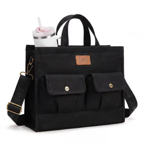 Lee nurse tote bag, work tote purse,messenger bag, fits iPad and 13-Inch laptop, multiple pockets, large capacity, practical bag for nurses, work, shchool, and everyday use.