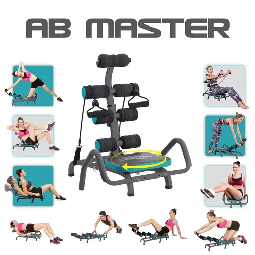 Magic BB Mini inversion Machine,Waist & Back Exercise machine for Lower Back,Ab Workout Equipment, Adjustable Ab Machine for Stomach Workout, Sit Up&Push Up Exercise Equipment for Home Workouts, Abdominal Trainer, Ab Lounger Exercise Chair,Summervibes tik