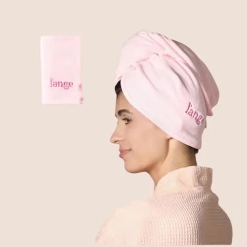 L'ANGE HAIR Medium Microfiber Hair Towel Wrap - Soft, Quick-Dry, Ultra-Absorbent Drying Towel for All Hair Types