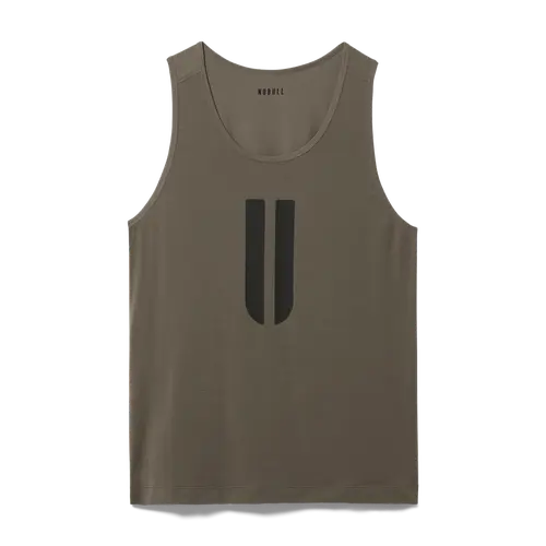 NOBULL Men's U Tank in Dark Fallen Rock