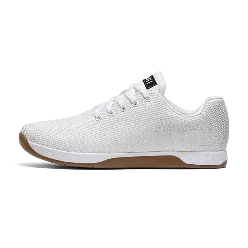NOBULL Men's Outwork Shoe in White Gum - OG Strength Training Shoe, Durable Gym Trainer, Lifting Sneaker