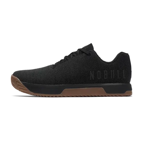 NOBULL Women's Outwork Edge (Impact) Shoe in Black Gum - OG Strength Training Shoe, Durable Gym Trainer, Lifting Sneaker