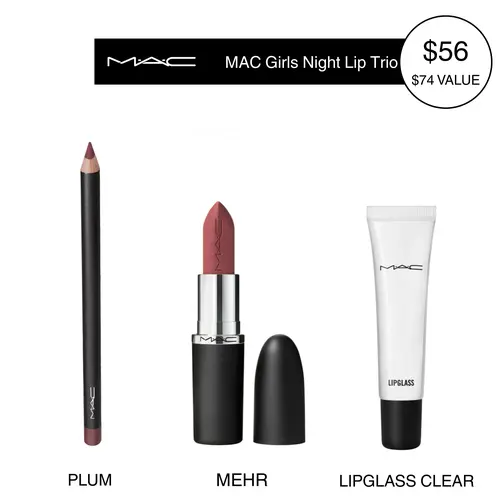 MAC Girls Night Lip Trio
