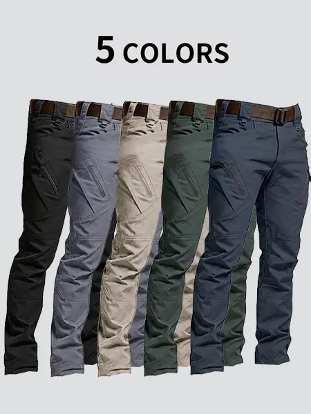 HOMUG Men's Lightweight Casual Work Pants, Men's Tactical  Mountaineering Pants, Durable Multi-Functional Pockets, Horse-Faced Cuffs, Suitable for Spring and Autumn Wear（Please order according to the size chart） SpringStatements  Menswear Outdoor