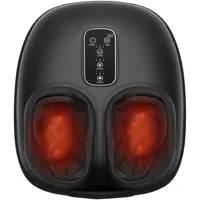Cotsoco Shiatsu Foot Massager Machine with Soothing Heat and Air Compression, 3D Deep Kneading Therapy for Blood Circulation and Plantar Comfort, Quiet Portable Design with Removable Sleeve, Ideal Gift for Relaxing Therapy