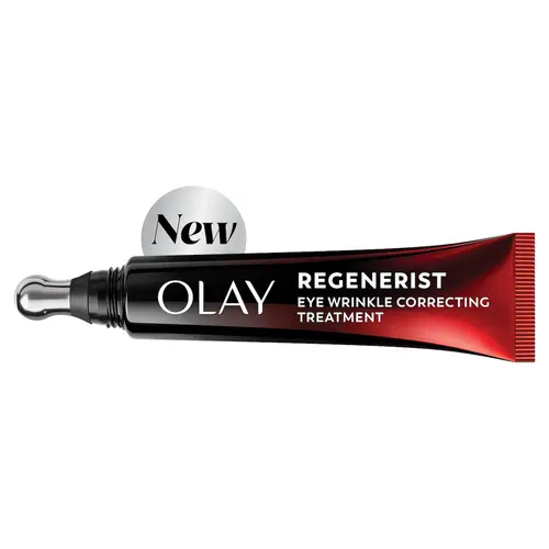OLAY Regenerist Eye Wrinkle Correcting Treatment, Repair Formula with Deep Hydration Strengthens Skin Bonds, Radiant Result, Day 1 Refreshed Area, Designed to Reduce Wrinkles, Day 1: Refreshed Eye Area