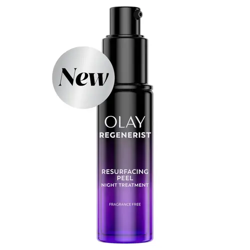 OLAY Regenerist Rejuvenating Resurfacing Peel Night Treatment, Daily Exfoliating Skincare for Brightening Radiance