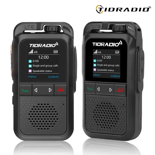 TIDRADIO TD-G100 Global POC Radio with 1 Year SIM Card Walkie Talkie Long Range 4G Network 2 Way Radio 5000 KM for Hiking and Camping 3000mAh Battery Clear Audio 4G Signal,back to school,back to school haul,sohochic