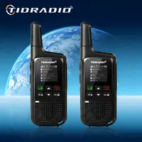 TIDRADIO TD-M2 PRO Portable Rechargeable Walkie Talkie for Adults - Global 4G PoC & FRS Hybrid Radio, Dual-PTT, Dual Standby, Odmaster App, Included SIM Card, No Batteries Needed #tiktokshopsummersale, Portable Walkie Talkie,sohochic
