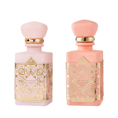 Sellion Marshmallow Alcohol-Based Eau De Parfum Spray (2PCS Multi-Pack, 200ML/3-3.9 fl oz EDP) - Women's Perfumes with Scents: Marshmallow+Bubble Gum, Straw Cherry, Fruity Floral, Rose Milk, Oud (Marshmallow, Fruit-Scented, Cherry-Flavored), Perfumes For,