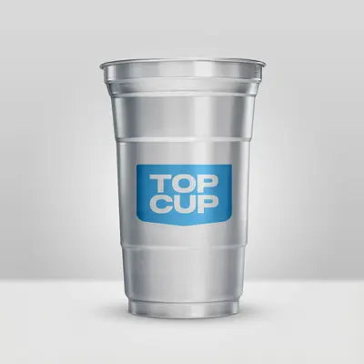 Top Cup Aluminum Party Cup