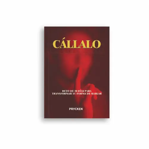 Prycken CÃLLALO : Reto de 30 dias para transformar tuforma de hablar.Heal Relationships Through Words — A Gift-Ready Daily Reading Book for Adults & Self-Improvement Enthusiasts, Spanish, Books