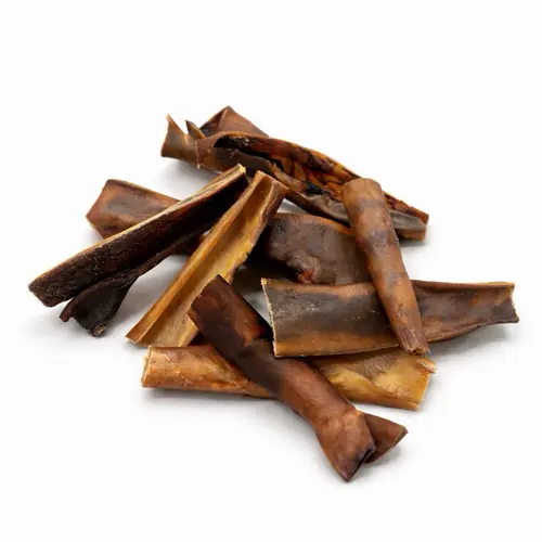 4-6” Camel Cheek Dog Chews (1 lb) Single-Ingredient Long Lasting Dog Treats - Loaded with Collagen - Supports Dental Health - Single-ingredient Australian Camel Cheek - 100% Natural - Only Washed with Water - Aggressive Chewers