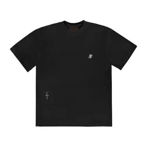 Travis Scott CJ x Audemars Piguet Vintage Tee Black (men) by StockX