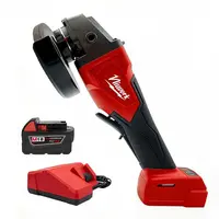 NiuWork Cordless 4-1/2 Inch Angle Grinder, Compatible with M18 Batteries, Power Tool for Metal Cutting, Grinding & Polishing toolupgrade Angle Grinding Machine Rechargeable Grinding Tool