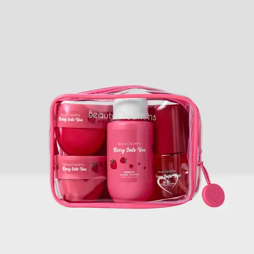 Beauty Creations Sweet Dose Mini Body Care Set, Berry-Peach Body Mist & Beauty Products for Daily Self-Care