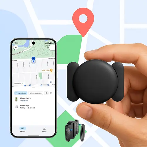 2Pack GPS Tracker for Car,Mini Trackers Device with Weatherproof Magnetic Case-No Monthly Fee-Best Hidden GPS Trackers,Anti-lost Device,Works with Apple Find My#backtoschool
