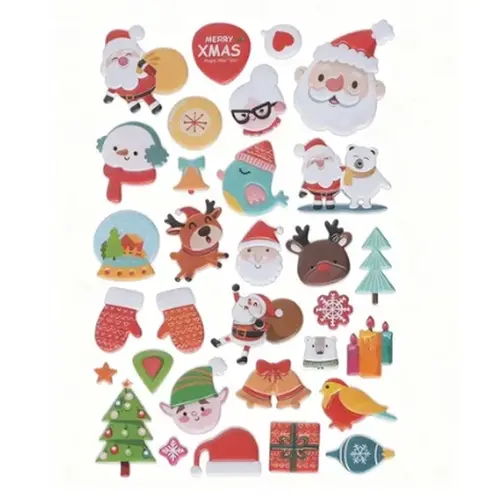 WATERH Christmas Festive Sticker Set, Themed Sticker Drinkware Accessories, Graphics Decal Drinkware Accessories with Christmas Motifs Bring Festive Cheer (Random Style),sohochic