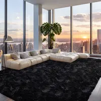 WISH TREE Fluffy Shag Area Rug, Ultra Soft Plush High-Pile Rug, Non-Slip Cozy Rug for Bedroom, Living Room, Dorm & Home Decor