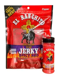 Spicy Red Bundle (2oz Jerky + Seasoning)