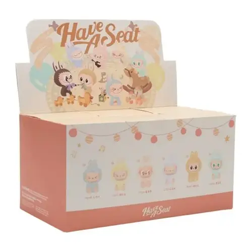 Pop Mart Labubu The Monsters Have a Seat Vinyl Plush Sealed Case (6 Blind Box), from StockX