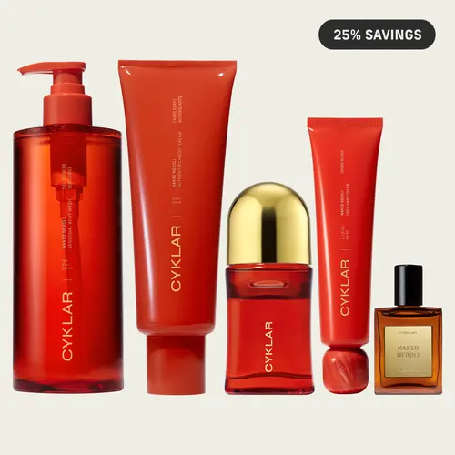 Naked Neroli Body Care Vault Set - Body Wash, Body Cream, Hand Cream, Mandelic Acid Deodorant & Perfume Oil