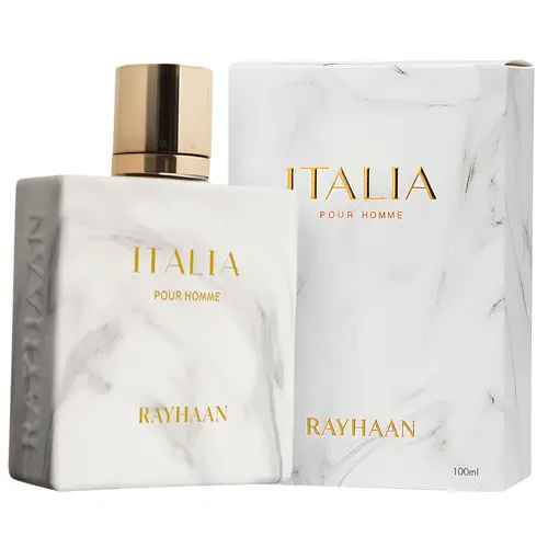 Rayhaan Italia for Men Eau de Parfum Spray, 3.4 Ounce