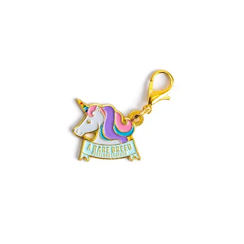 Portland Leather Charm Clip - Simple Add-On Style - Leather Clip Accessory, Secure Attachment, Bag Charm, Key Holder