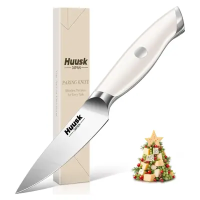 【Summer Sale】Huusk Household Peeler & Fruit Knife - Ergonomic Handle for Effortless Peeling,Perfect Christmas Gift, Knives, Blade, Portable
