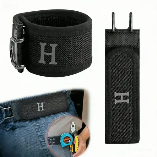 Unisex 2026 Tactical Metal Hook Waist Band - Invisible Buckle Low Profile Elastic Fabric Belt, Soft Adjustable Side, Men's Adjustable Band, Men's Accessories, Accessories Adults, Adjustable Band Men's Belts,sohochic