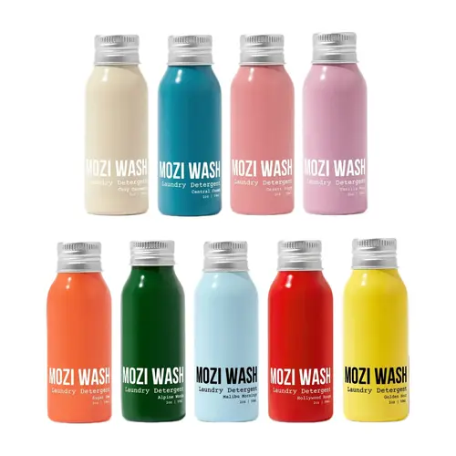 Variety 9 Sample Pack Mozi Wash Scented Liquid Laundry Detergen